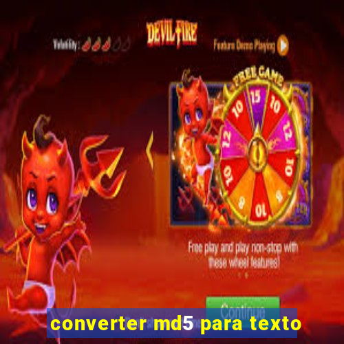 converter md5 para texto